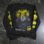 Chains Long Sleeve T-Shirt Black Any Means Necessary Clothing