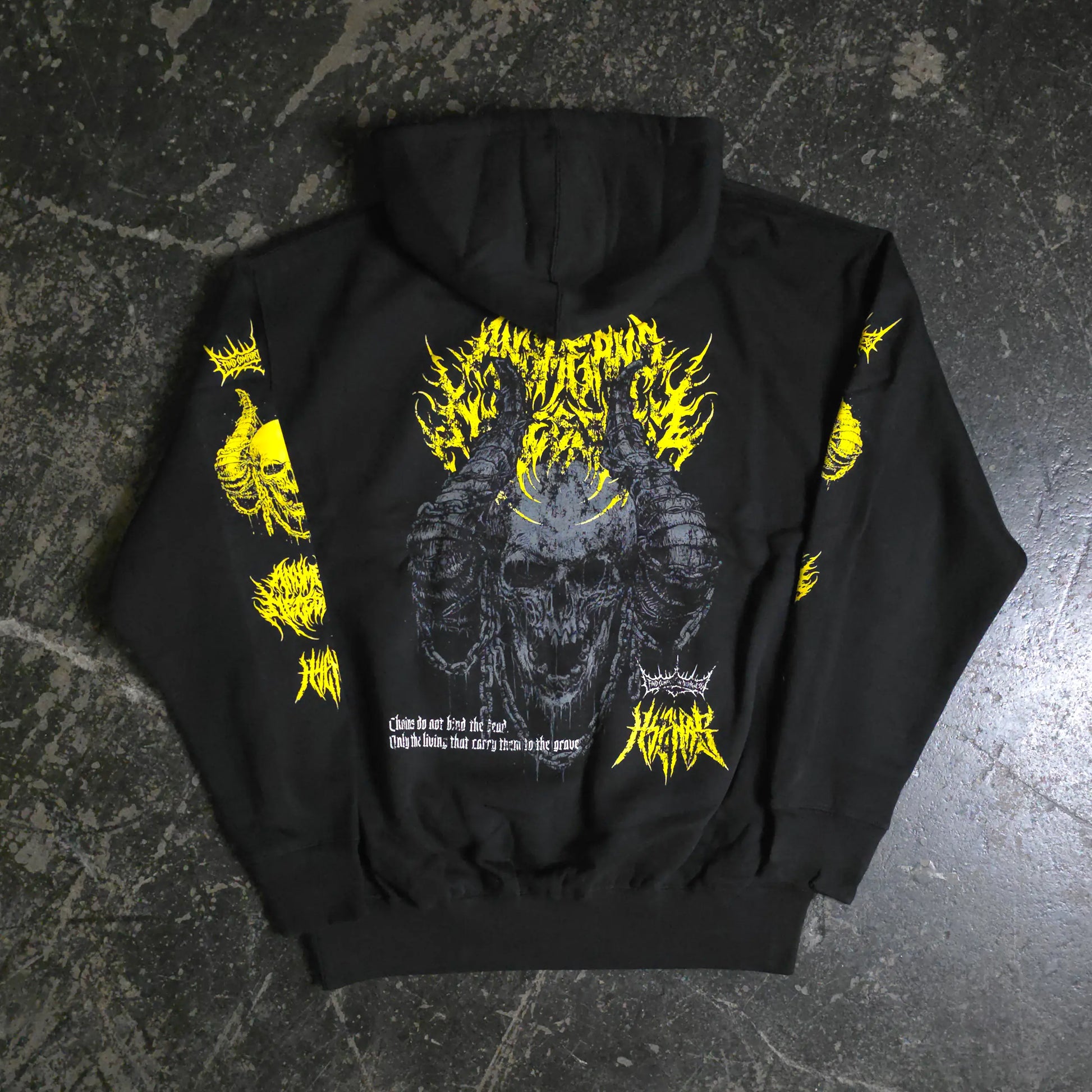 Chains Pullover Hoodie Any Means Necessary Clothing
