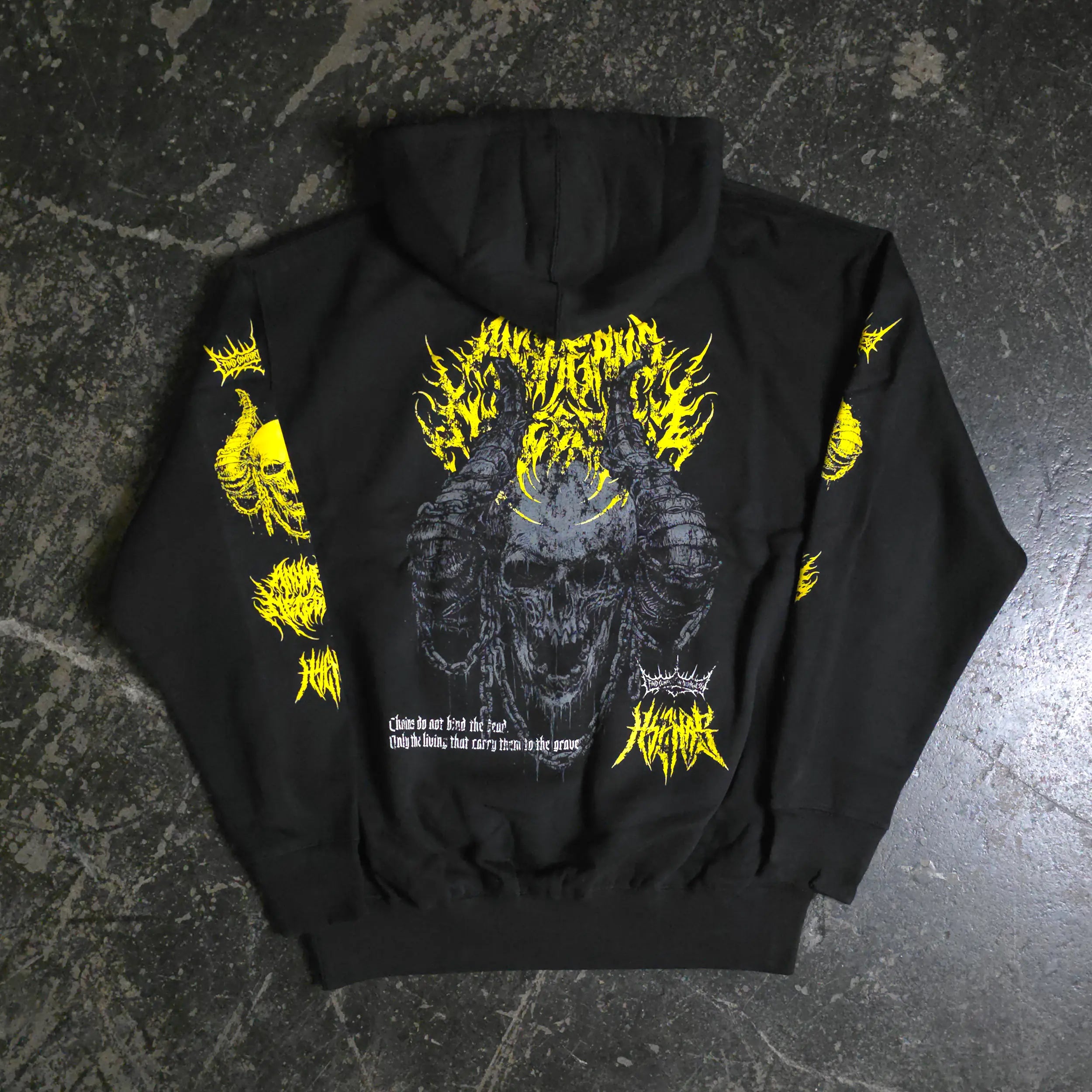 Chains Pullover Hoodie Any Means Necessary Clothing