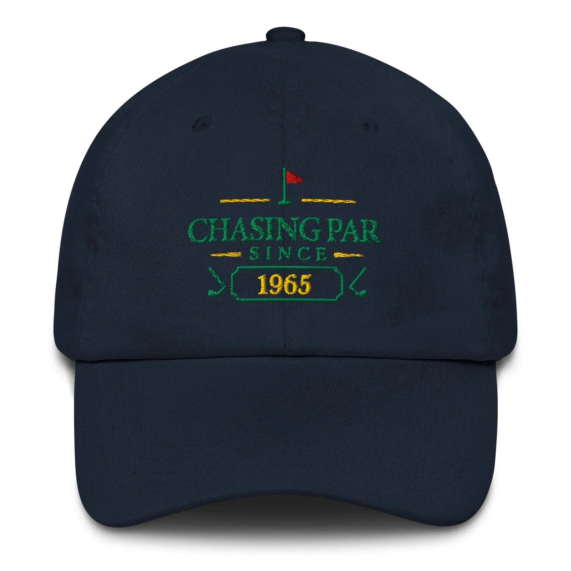Chasing Par Since "Year" - Custom Dad hat Golfer Paradise