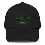 Chasing Par Since "Year" - Custom Dad hat Golfer Paradise