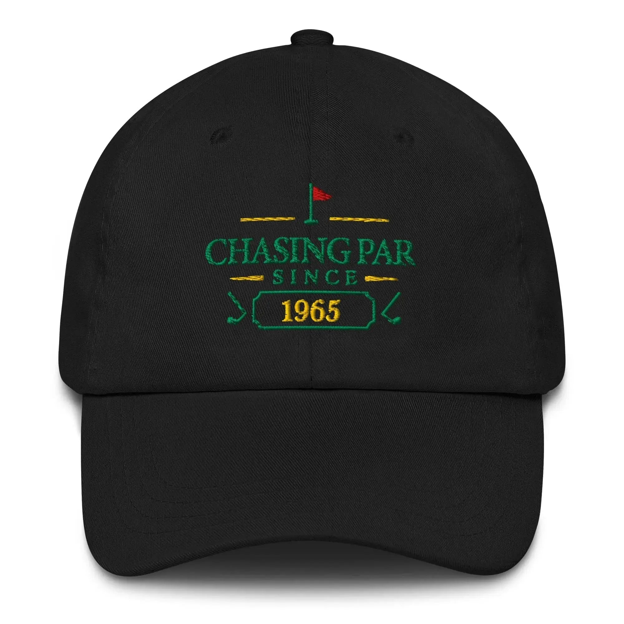 Chasing Par Since "Year" - Custom Dad hat Golfer Paradise