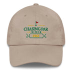 Chasing Par Since "Year" - Custom Dad hat Golfer Paradise