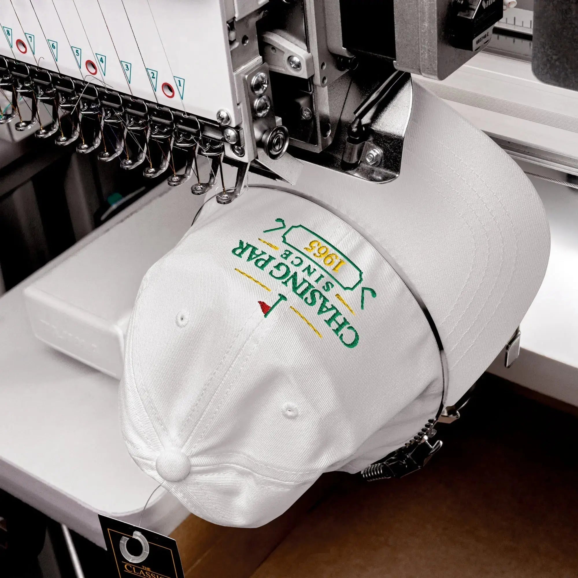 Chasing Par Since "Year" - Custom Dad hat Golfer Paradise