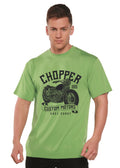 Chopper Custom Motors Men's Bamboo Viscose/Organic Cotton Short Sleeve Graphic T-Shirt Spun Bamboo