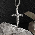 Christian Good Friday Cross Amulet Pendant Necklace nowadaysfashion