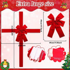 Christmas Door Hanging Bow Ribbon - Blade & Thread