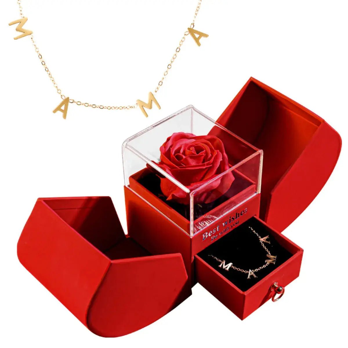 Christmas Jewelry Box Necklace - Blade & Thread