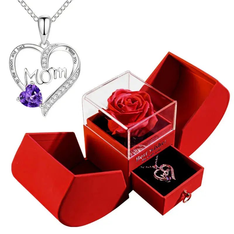 Christmas Jewelry Box Necklace - Blade & Thread