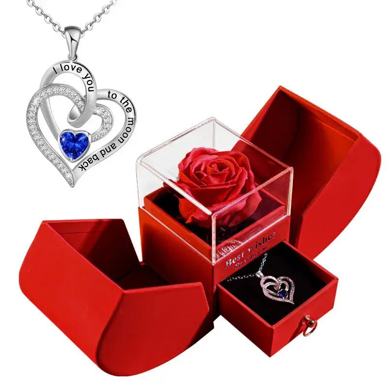 Christmas Jewelry Box Necklace - Blade & Thread