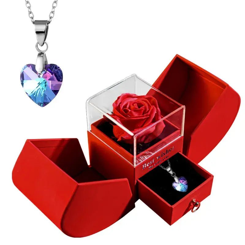 Christmas Jewelry Box Necklace - Blade & Thread