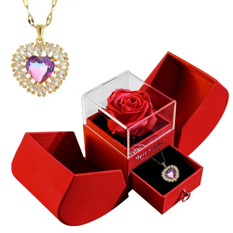Christmas Jewelry Box Necklace - Blade & Thread