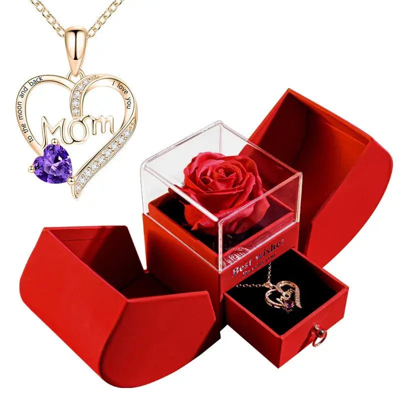 Christmas Jewelry Box Necklace - Blade & Thread