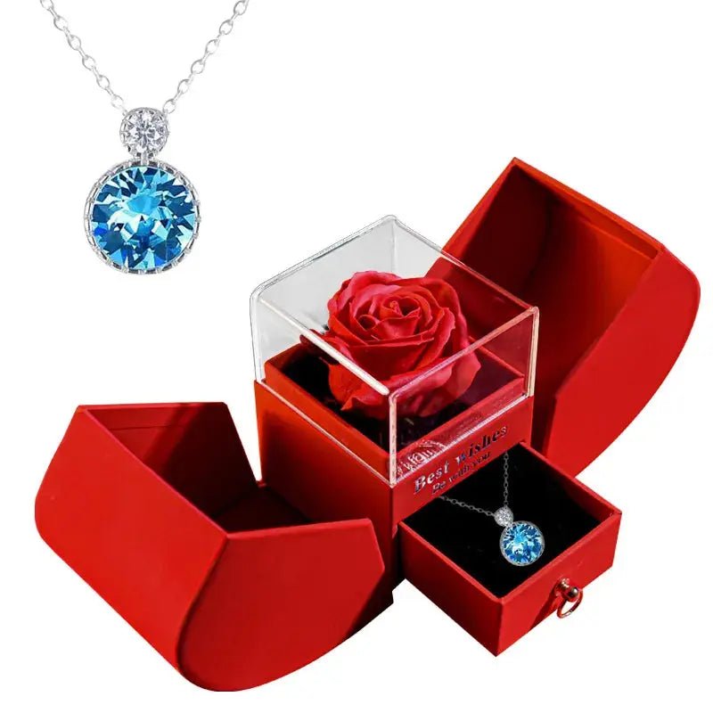 Christmas Jewelry Box Necklace - Blade & Thread