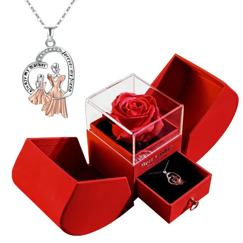 Christmas Jewelry Box Necklace - Blade & Thread