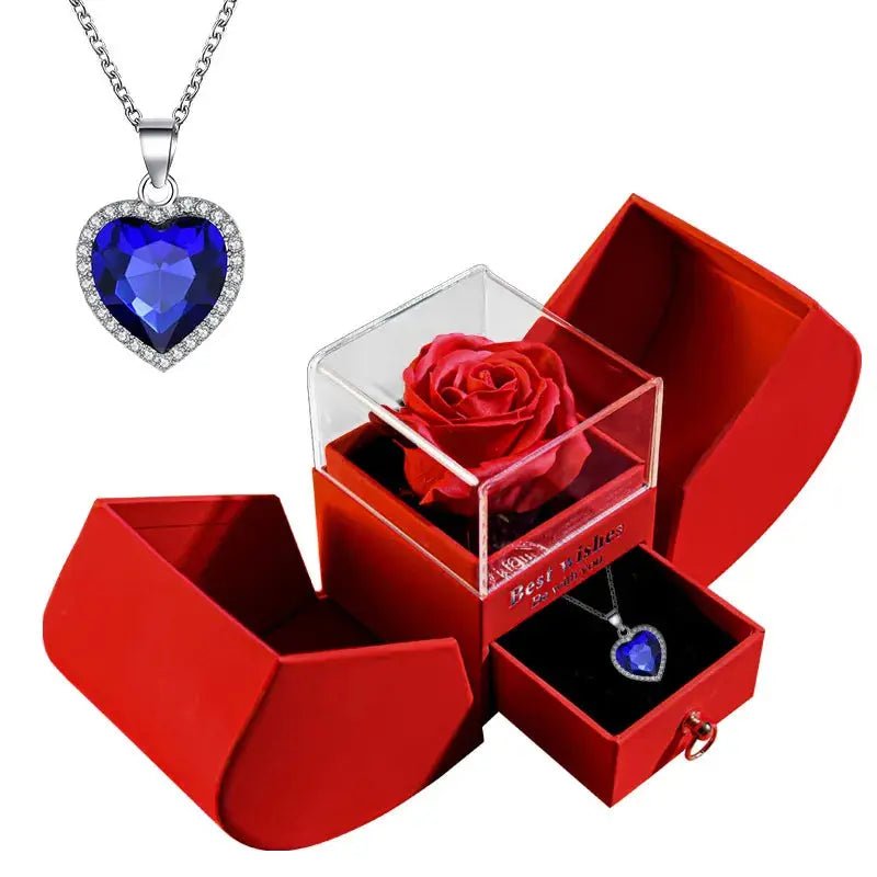 Christmas Jewelry Box Necklace - Blade & Thread