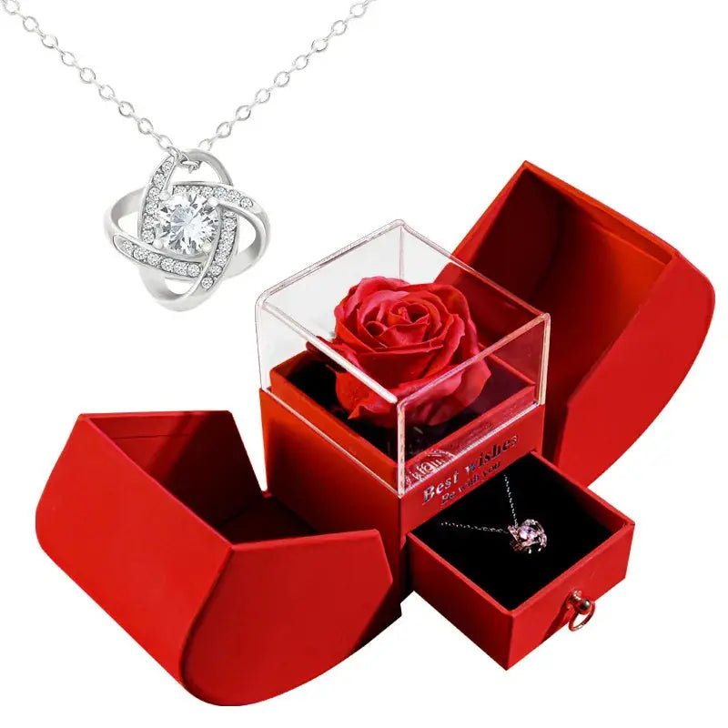 Christmas Jewelry Box Necklace - Blade & Thread