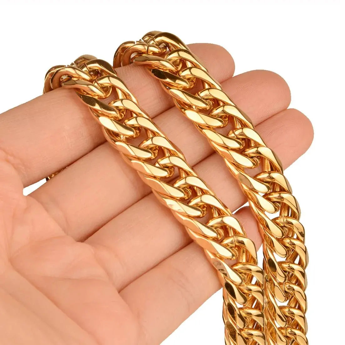 chunky gold necklace - Blade & Thread
