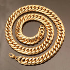 chunky gold necklace nowadaysfashion
