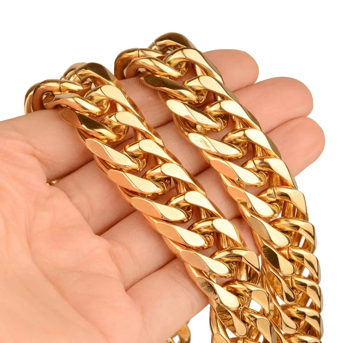 chunky gold necklace - Blade & Thread