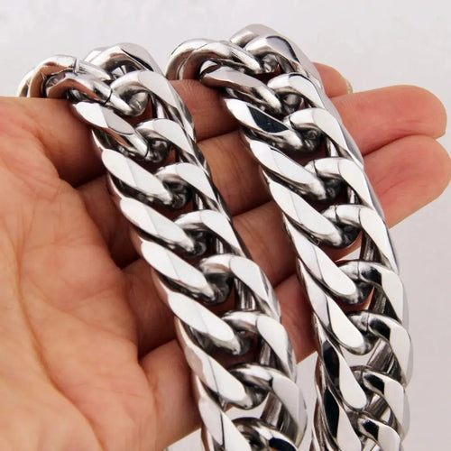 chunky silver necklace nowadaysfashion