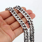 chunky silver necklace nowadaysfashion