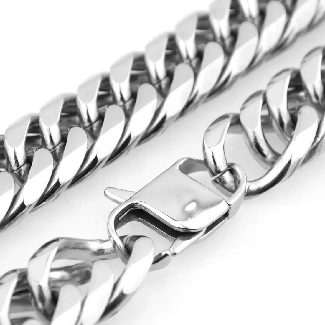 chunky silver necklace - Blade & Thread