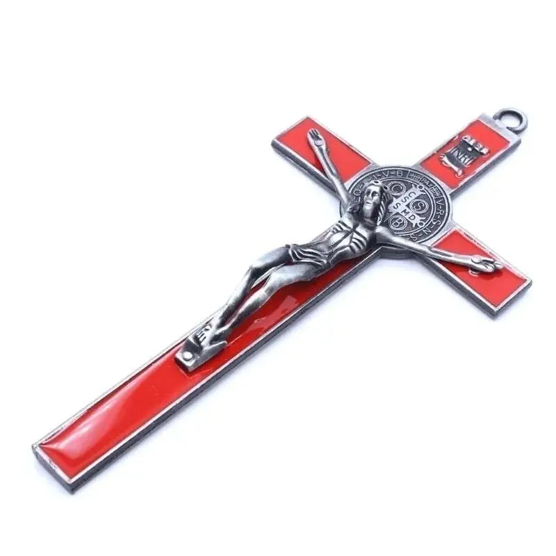 Church Relics Jesus on the Stand Cross Wall Crucifix - Blade & Thread