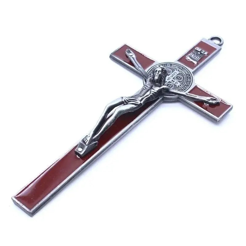 Church Relics Jesus on the Stand Cross Wall Crucifix - Blade & Thread