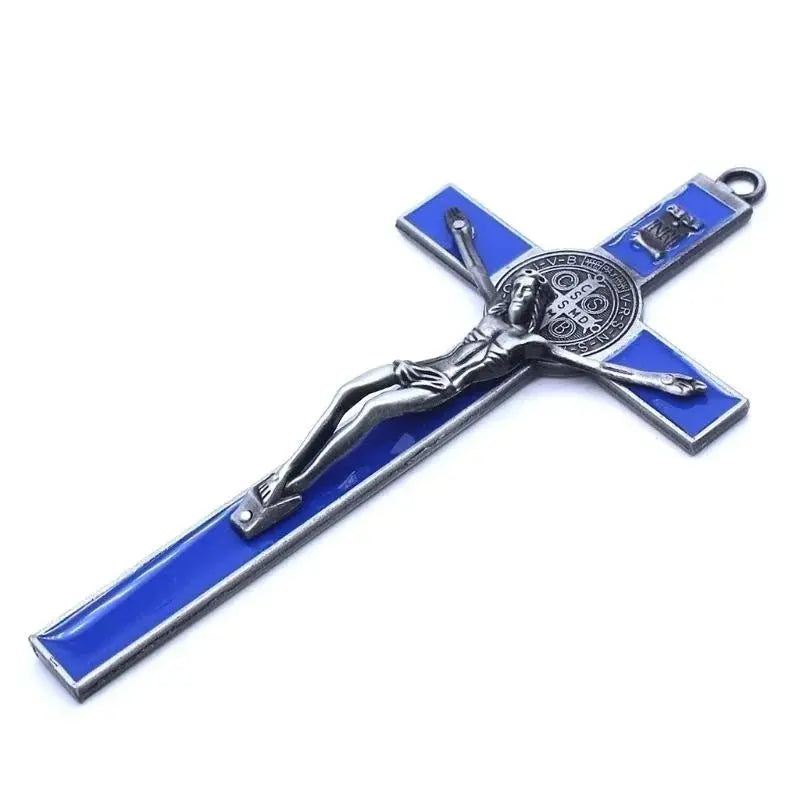 Church Relics Jesus on the Stand Cross Wall Crucifix - Blade & Thread