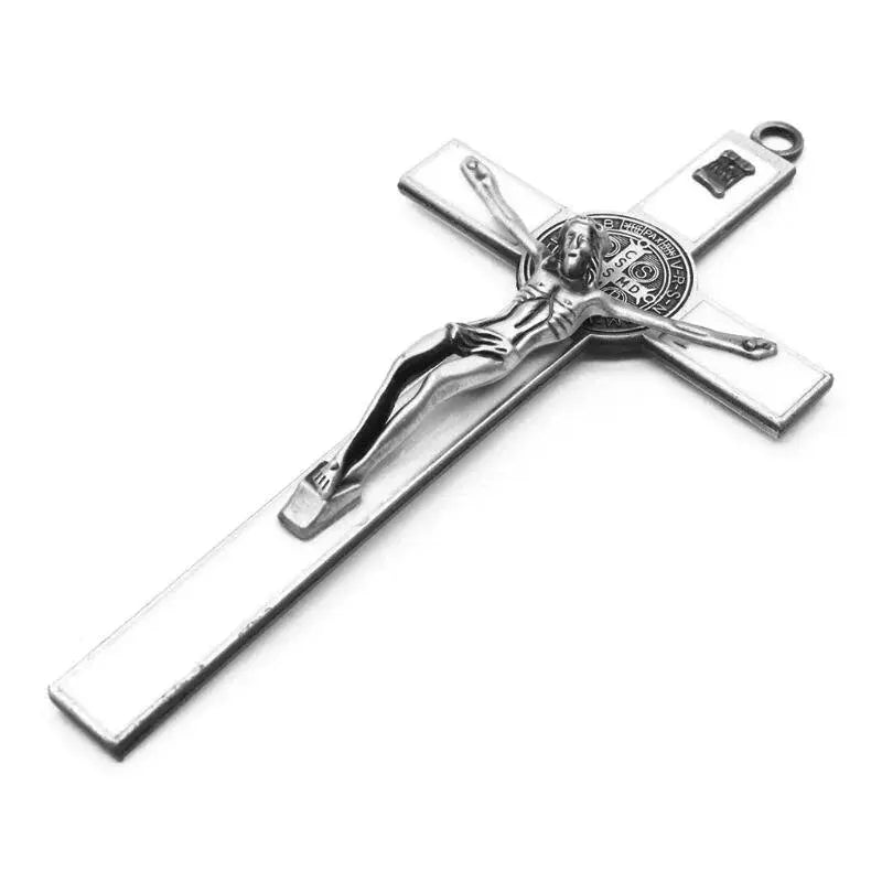 Church Relics Jesus on the Stand Cross Wall Crucifix - Blade & Thread
