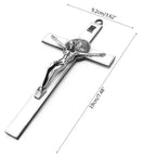 Church Relics Jesus on the Stand Cross Wall Crucifix nowadaysfashion