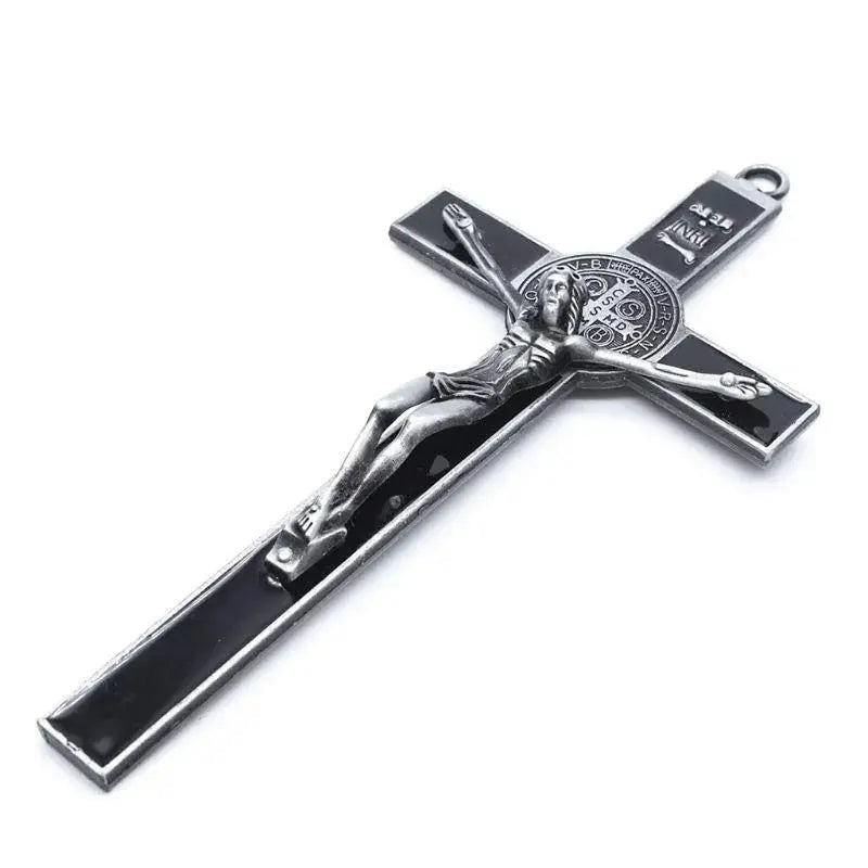 Church Relics Jesus on the Stand Cross Wall Crucifix - Blade & Thread
