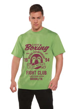 Classic Boxing Men's Bamboo Viscose/Organic Cotton Short Sleeve Graphic T-Shirt Spun Bamboo