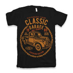 Classic Garage Men's Bamboo Viscose/Organic Cotton Short Sleeve Graphic T-Shirt Spun Bamboo