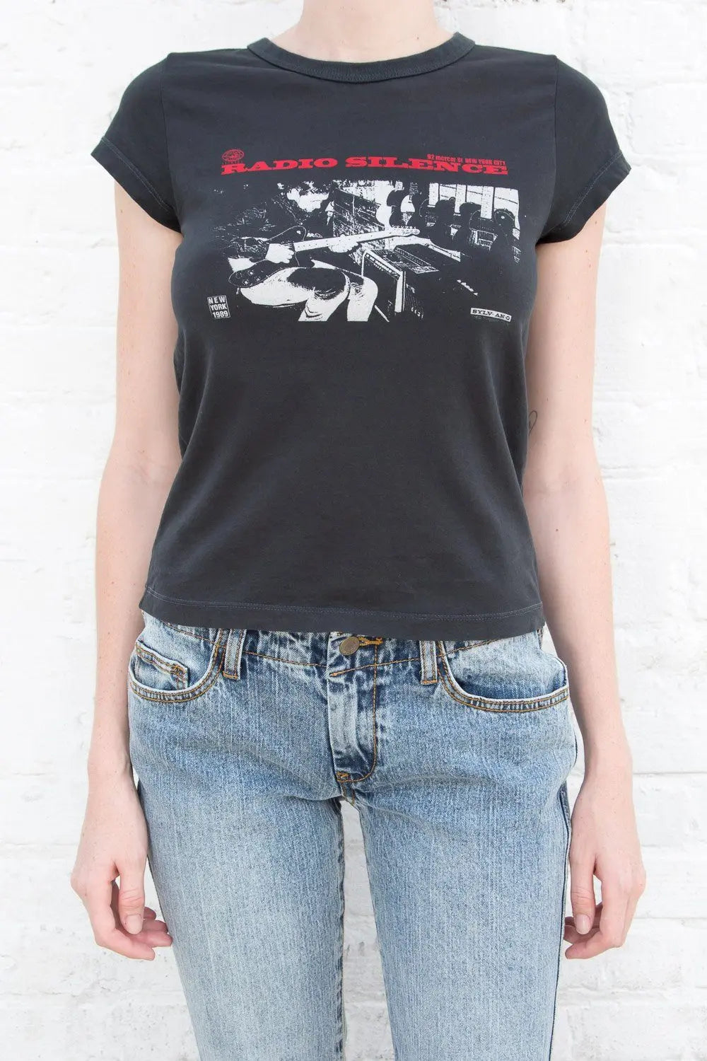 Classic Rock Graphic T Shirt Women Summer Round Neck Short Sleeve Cotton T Shirt - Blade & Thread