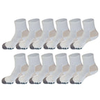 Clearance High Performance 2/4 Crew Bamboo Viscose Socks in Small Spun Bamboo