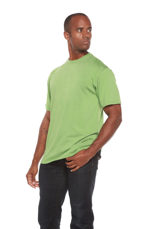 Clearance Men's Bamboo Short Sleeve T-Shirt - Classic Cut Spun Bamboo