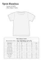 Clearance Men's Bamboo Short Sleeve T-Shirt - Classic Cut Spun Bamboo