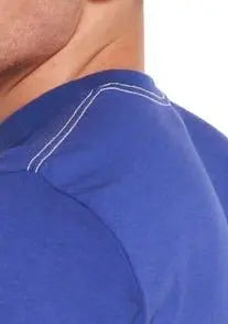 Clearance Men's Bamboo Viscose Long Sleeve Contrast Stitch T-Shirt - Blade & Thread