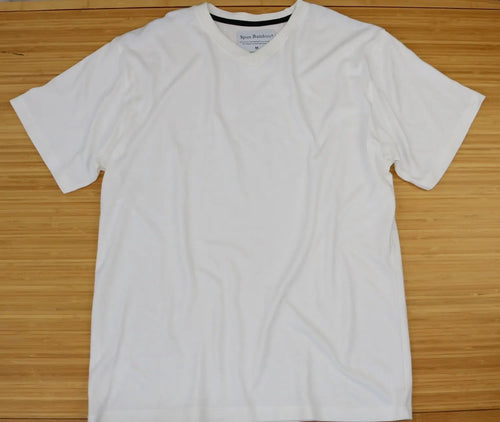 Clearance Men's Bamboo Viscose V-Neck T-Shirt Spun Bamboo