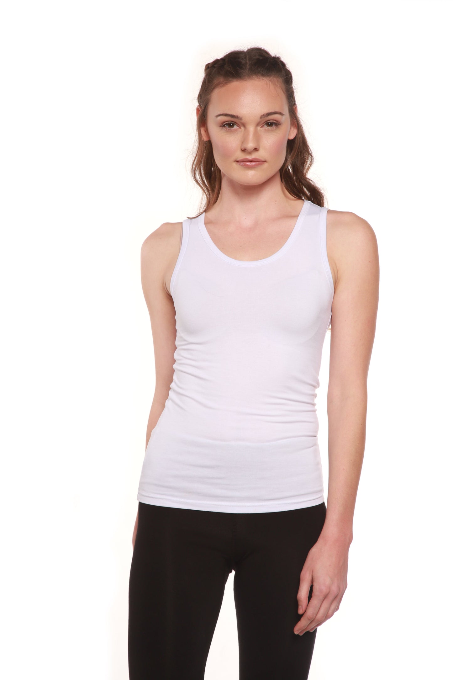 Clearance Women's Bamboo Viscose/Organic Cotton Tank Top Spun Bamboo