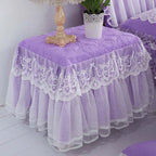 Cloth Cloth Bedroom Bedside Table Cover Cover Dust Cloth Princess Style Lace Any Means Necessary Clothing