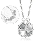 clover necklace gold nowadaysfashion