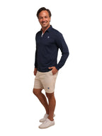 Coast Long Sleeve Polo White Water Life