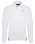 Coast Long Sleeve Polo White Water Life