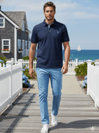Coastline polo navy White Water Life
