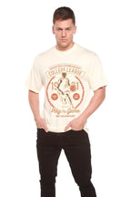 College League Men's Bamboo Viscose/Organic Cotton Short Sleeve Graphic T-Shirt Spun Bamboo