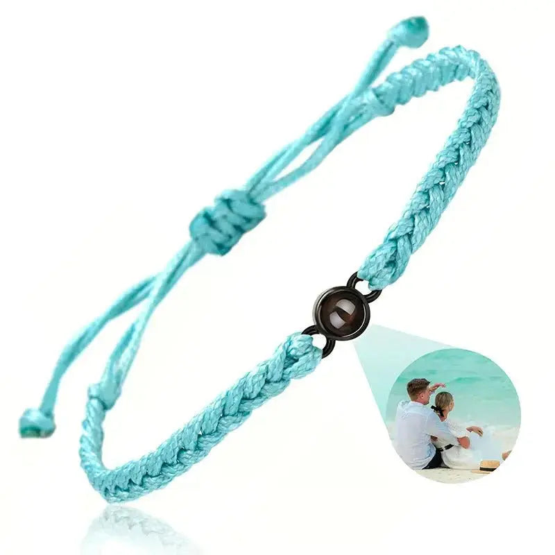 Color picture photo rope bracelet - Blade & Thread