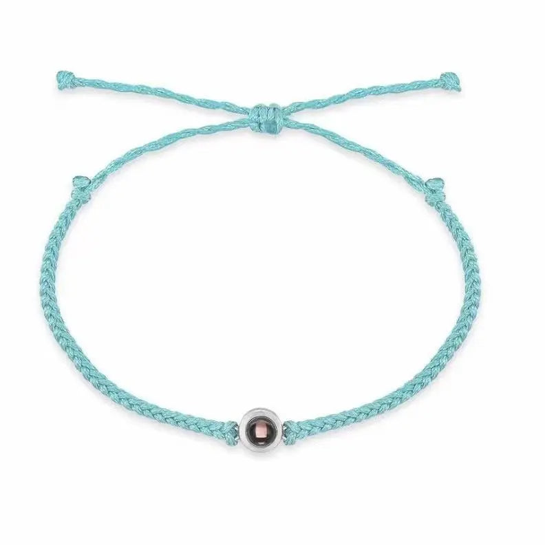 Color picture photo rope bracelet - Blade & Thread